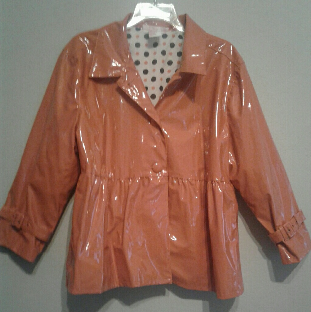 Orange Raincoat